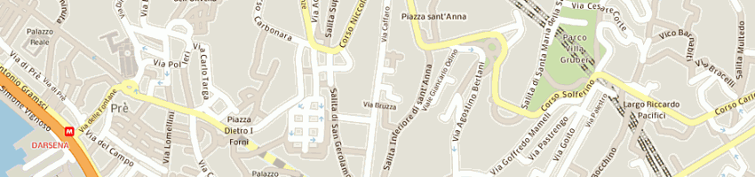 Mappa della impresa nuova mcpstudio sas di ghio renato e c a GENOVA