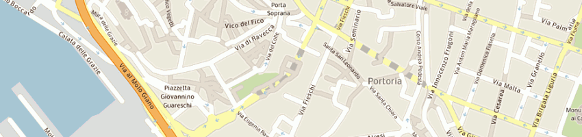 Mappa della impresa saida spa a GENOVA