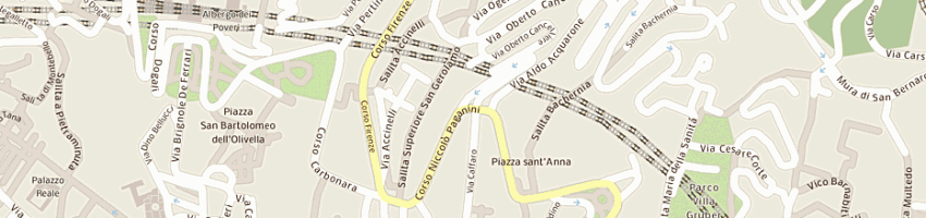 Mappa della impresa corsiglia luciano a GENOVA