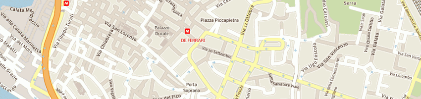 Mappa della impresa magia srl a GENOVA