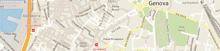 Mappa della impresa moretti luisa a GENOVA