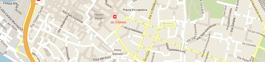 Mappa della impresa fis fiduciaria generale spa a GENOVA