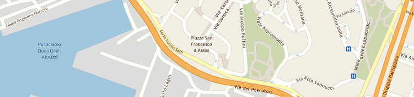 Mappa della impresa forint spa a GENOVA