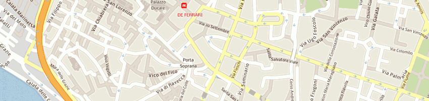 Mappa della impresa moretti domenico franco a GENOVA