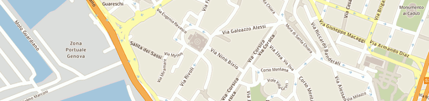 Mappa della impresa cocozza piero a GENOVA