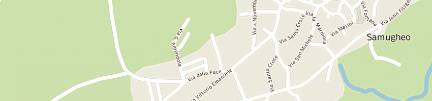 Mappa della impresa pastificio samughese di mura ge caddeo msnc a SAMUGHEO