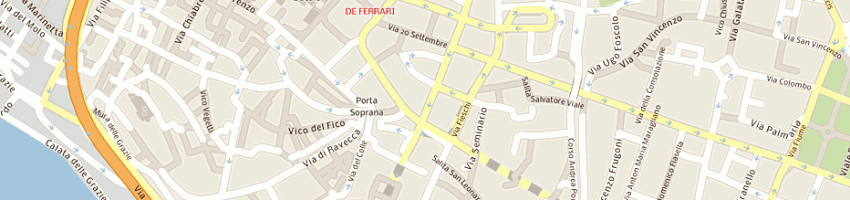 Mappa della impresa bruno franco a GENOVA