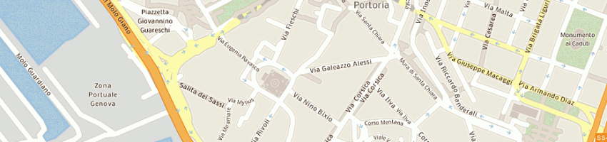 Mappa della impresa verdino luca a GENOVA