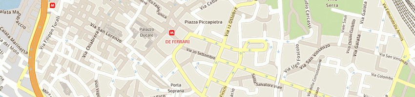Mappa della impresa minoletti gianfranco a GENOVA