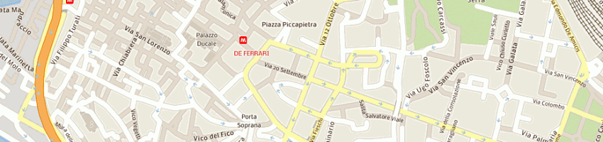 Mappa della impresa mini sas di facon mirco e c a GENOVA