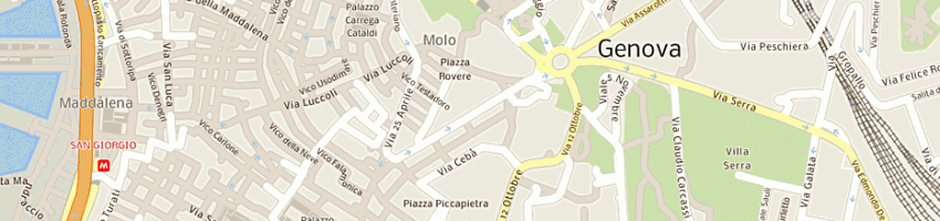 Mappa della impresa castellana giuseppe a GENOVA