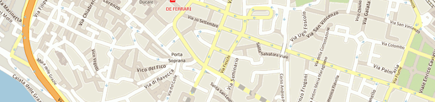 Mappa della impresa tracki insurance services srl a GENOVA