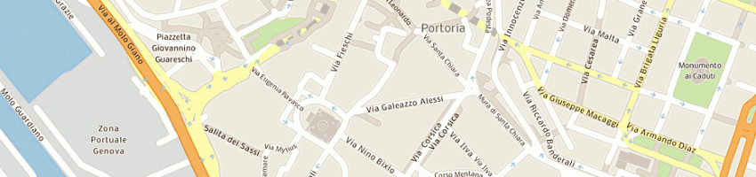 Mappa della impresa fravega giorgio a GENOVA