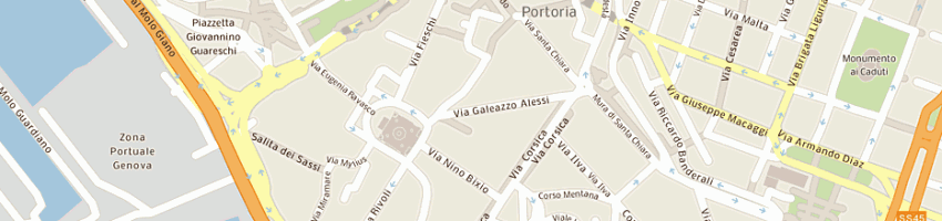 Mappa della impresa di lorenzo daniele a GENOVA
