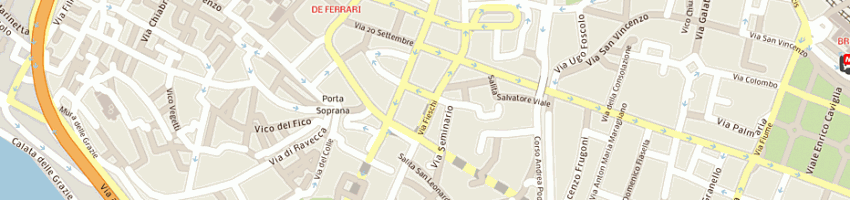 Mappa della impresa ciras di f boggio e c sas a GENOVA