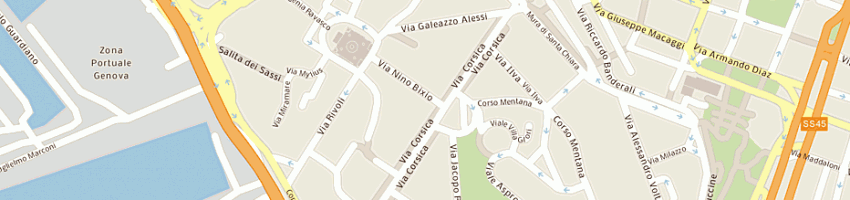 Mappa della impresa borasi filippo a GENOVA