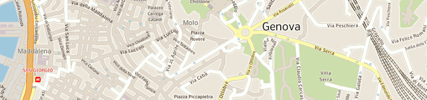 Mappa della impresa barabino marco a GENOVA