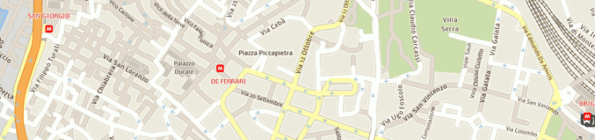 Mappa della impresa emmefer snc di carfi mauro e d alessandro giorgio a GENOVA