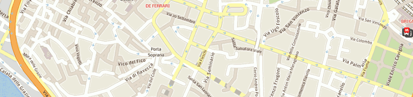 Mappa della impresa fuoco srl a GENOVA