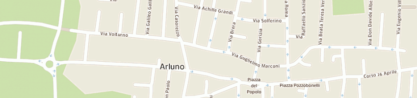Mappa della impresa ceruti pietro a ARLUNO