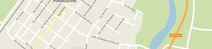 Mappa della impresa dgm di giuseppe d'amico a PONTECURONE