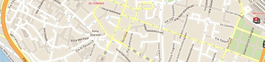 Mappa della impresa bennati avv giorgio bennati avv luca a GENOVA