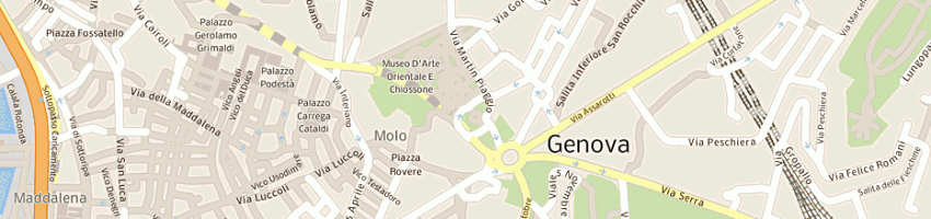Mappa della impresa banca banca carige spa a GENOVA