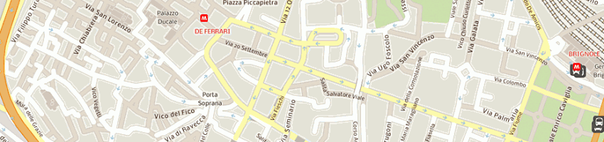 Mappa della impresa gammarota mariagrazia a GENOVA