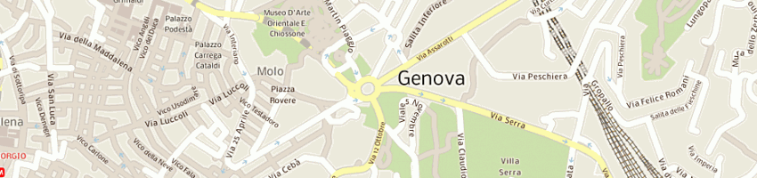 Mappa della impresa cosmos srl a GENOVA