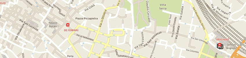 Mappa della impresa qui group srl a GENOVA