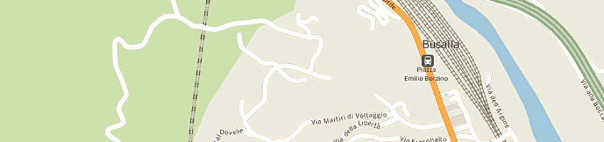 Mappa della impresa estetica myosotis a BUSALLA