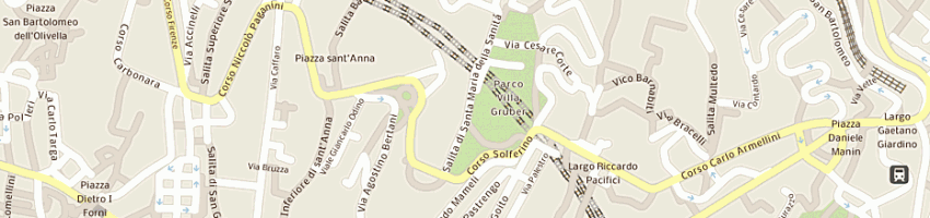 Mappa della impresa raineri marco a GENOVA
