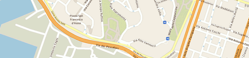 Mappa della impresa martinetto e c (srl) a GENOVA