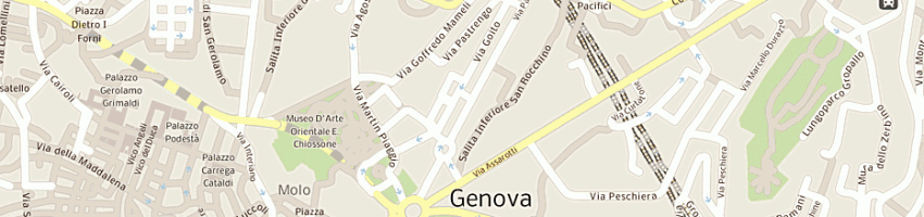 Mappa della impresa dettori dr elisabetta a GENOVA