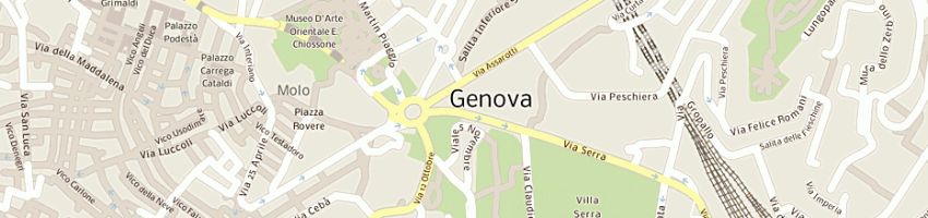 Mappa della impresa scriba srl a GENOVA