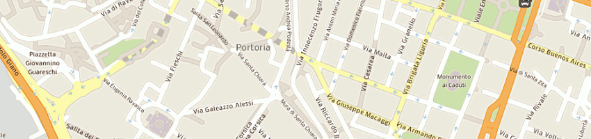 Mappa della impresa la ligure di catinella giuseppe e c snc a GENOVA