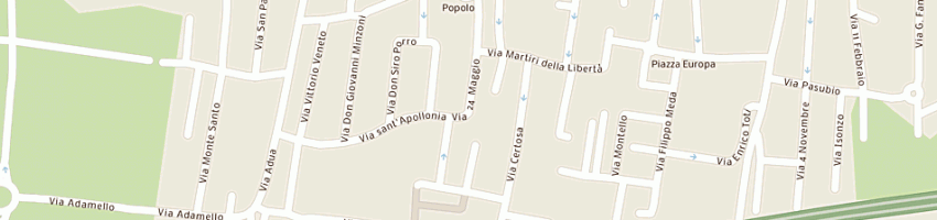 Mappa della impresa locatelli domenico a ARLUNO
