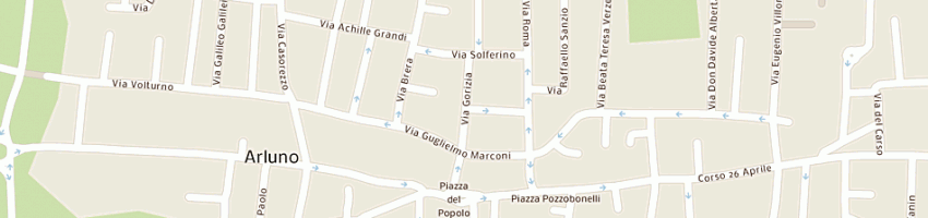 Mappa della impresa vincolo di paride vincolo e c sas a MILANO