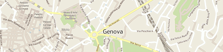 Mappa della impresa studio legale afferni crispo e c a GENOVA