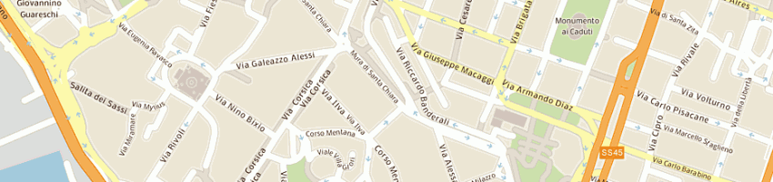 Mappa della impresa genoalamp a GENOVA