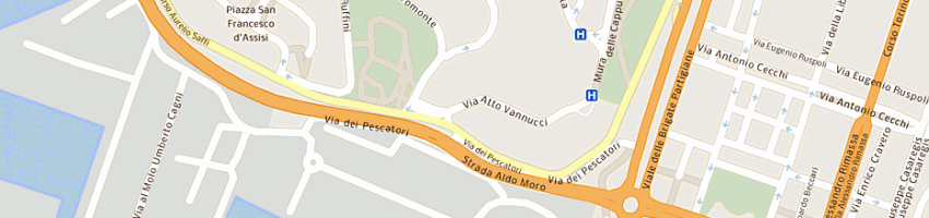 Mappa della impresa figurella international (srl) a GENOVA