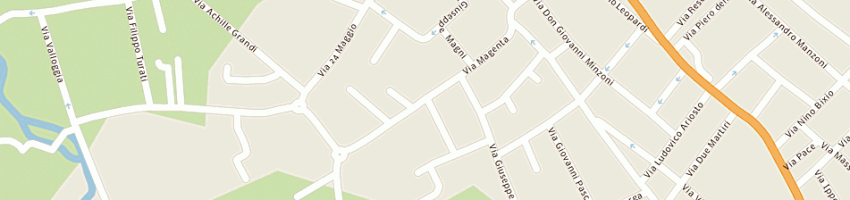 Mappa della impresa zandona' rigoberto a SAN VITTORE OLONA