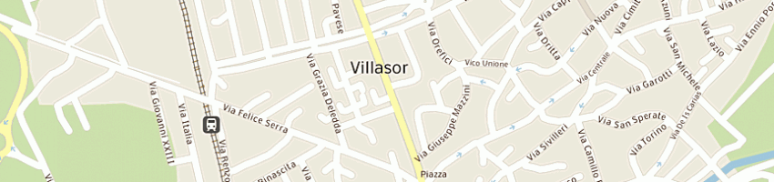 Mappa della impresa pama parsi macchine srl a VILLASOR