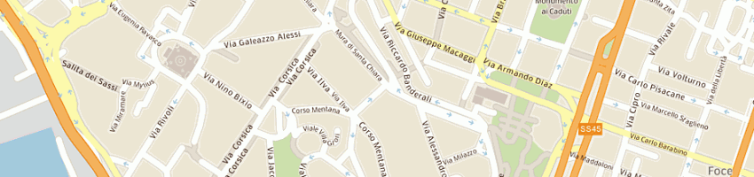 Mappa della impresa comercializadora ith sa a GENOVA