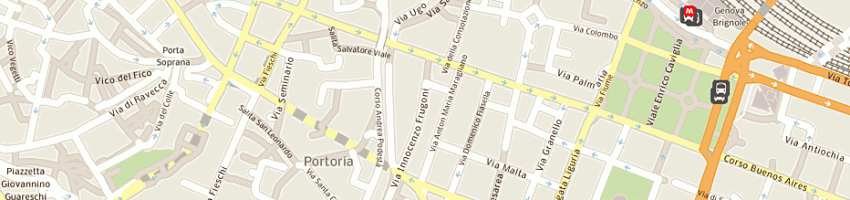 Mappa della impresa battaglia domenico a GENOVA