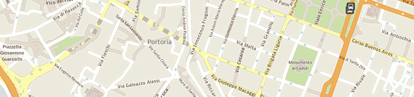 Mappa della impresa casazza enzo a GENOVA