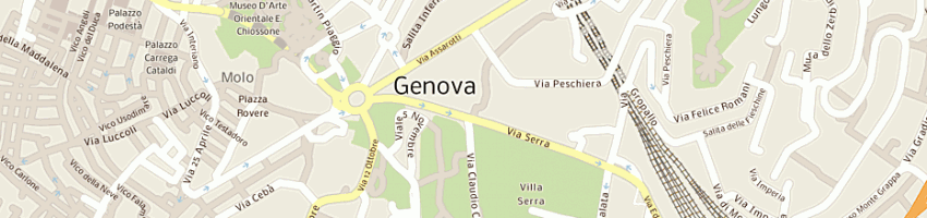 Mappa della impresa iride acqua gas spa a GENOVA