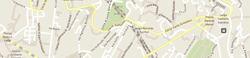 Mappa della impresa merlo mauro a GENOVA