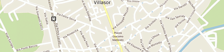 Mappa della impresa banca intesa spa a VILLASOR