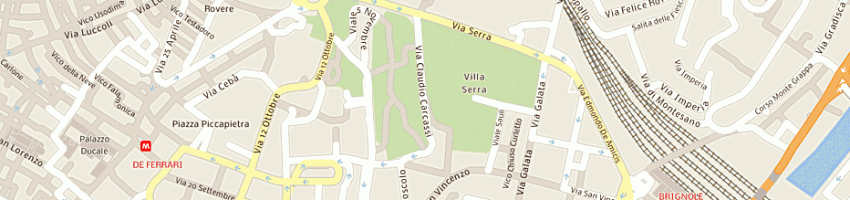 Mappa della impresa preti carla a GENOVA